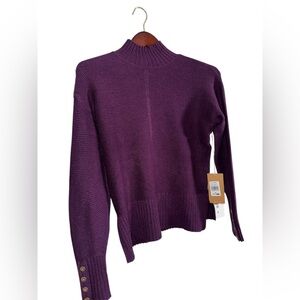 ⚡️NWT Cyrus Deep Purple Turtleneck Sweater